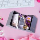 The 5th Season - 150ml Reed Diffuser Lufterfrischer in Geschenkbox mit Kunstblumen - Grau image number 1