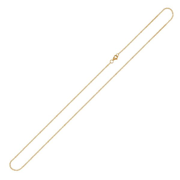 925 Silber vergoldetKette ca. 50 cm image number 3