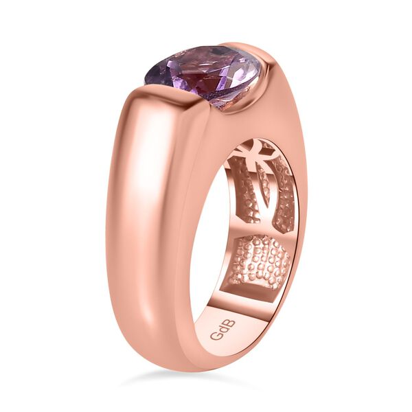 Rose De France Amethyst Ring, Messing, (Gr&ouml;&szlig;e 19.00) ca. 2.40 ct image number 5