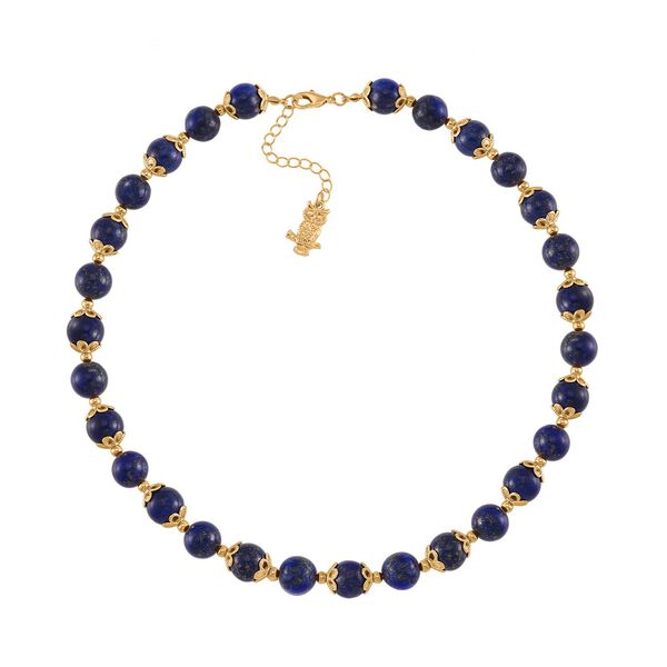 Lapislazuli Halskette, 45 cm - 420 ct. image number 3