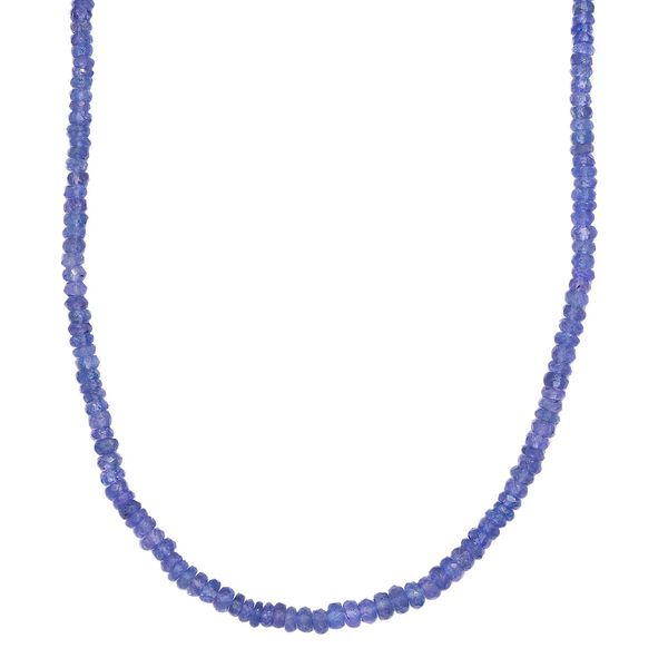 AAA Tansanit Halskette, 45 cm - 60 ct.