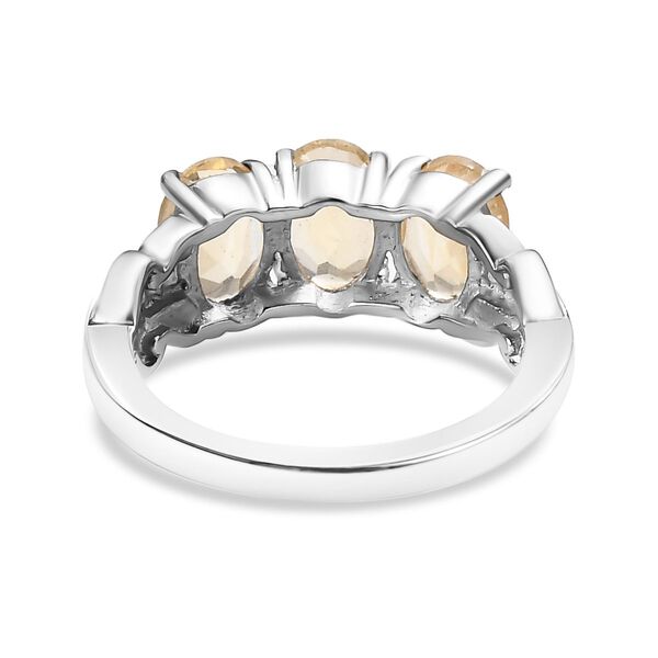 Citrin Schmuckset  Edelstahl ca. 4.25 ct image number 6