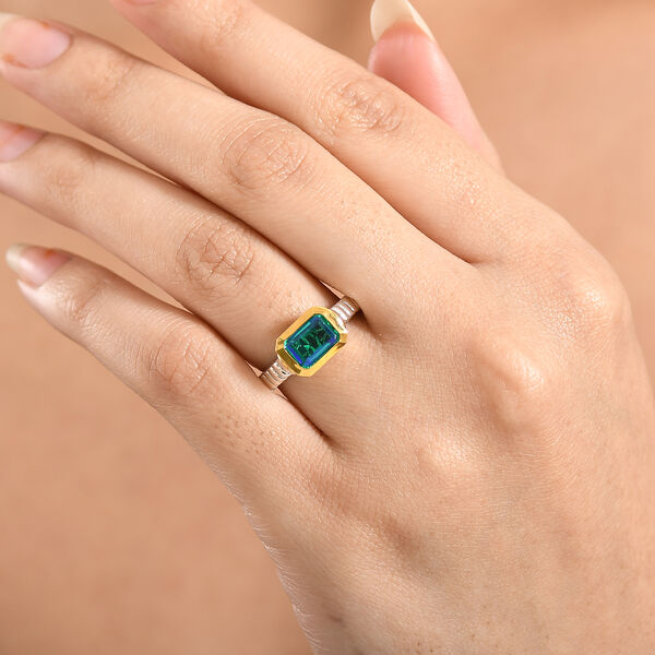 D'Joy Pfau Triplett Quarz zweifarbiger Ring - 1,66 ct. image number 2