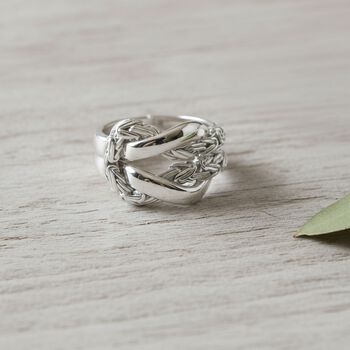 D'Joy 925 Silber Ring (Gr&ouml;&szlig;e 19.00) ca. 7,55g