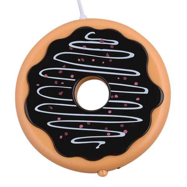 Donut Tassenw&auml;rmer, Gelb und Schwarz image number 2