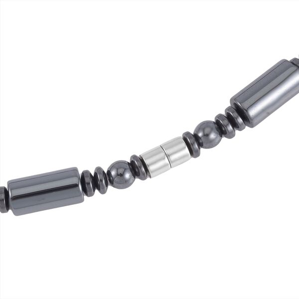 H&auml;matit, Shungit Halskette ca. 50 cm, ca. 427.75 ct image number 4