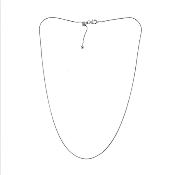 2er Set - Schlangenkette und Armband, Silber image number 7