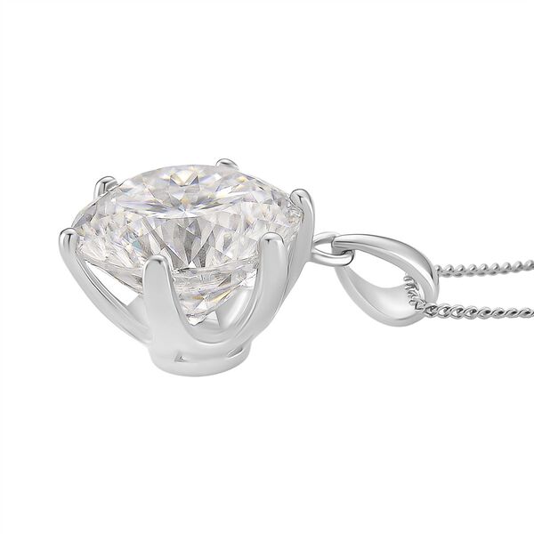 D'Joy Moissanit Anhänger mit 45cm Kette - 11,10 ct. image number 3
