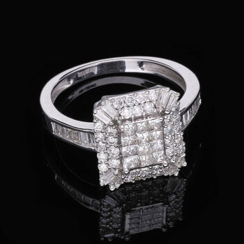 I1 GH SGL zertifizierter Diamant-Ring - 1 ct.