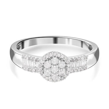 Diamant Cluster Ring - 0,50 ct.