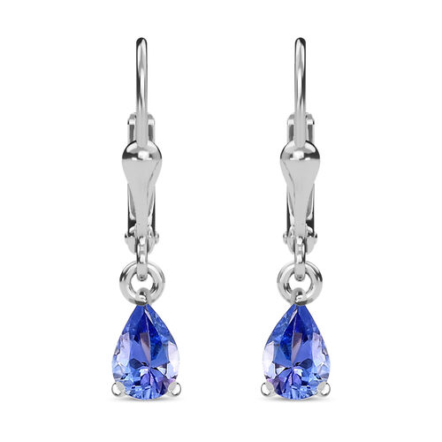 Tansanit Ohrringe - 1,08 ct. image number 0