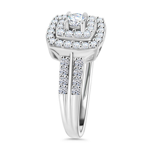 LUXURIANT DIAMOND- SI-GH Labor Diamant Ring in 417 Weißgold - 0,75 ct. image number 2