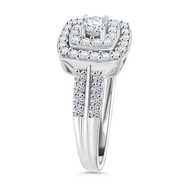 LUXURIANT SI-GH Labor Diamant Ring in 417 Wei&szlig;gold - 0,75 ct. image number 2