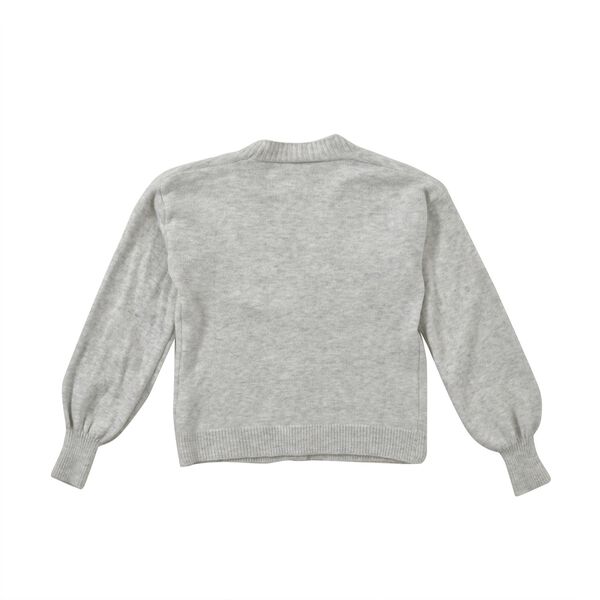 LA MAREY - Strickjacke mit Kn&ouml;pfen, hellgrau image number 1