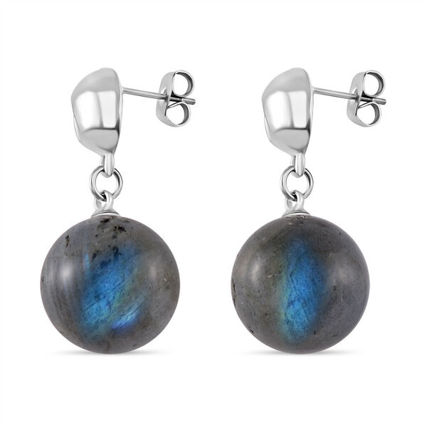 Labradorit Ohrringe - 56 ct. image number 4