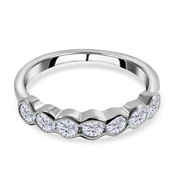 Lustro Stella - Wei&szlig;er Zirkonia-Ring, 925 Silber (Gr&ouml;&szlig;e 16.00) ca. 0.32 ct