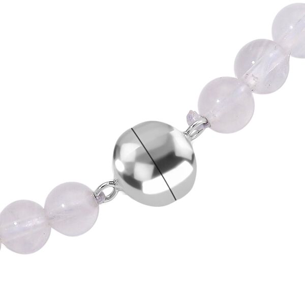 D'Joy AAA Regenbogen Mondstein Halskette ca. 50 cm 925 Silber rhodiniert ca. 140,00 ct. image number 5