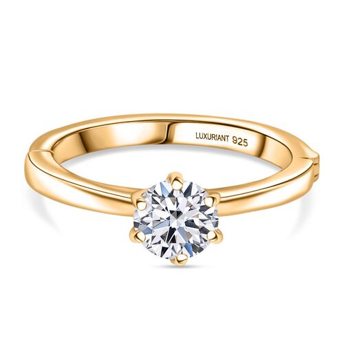 LUXURIANT SGL zertifizierter SI-GH Labor Diamant Solitär Ring - 1 ct. image number 0