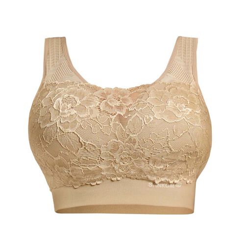 SANKOM - Rückenstütze Haltungskorrektur Push-up Spitzen-BH, Größe M/L, 80-85 cm, Schwarz image number 1