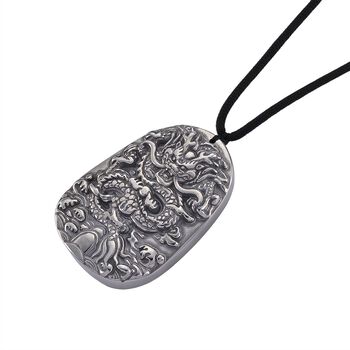 Terahertz Halskette, Drachenmotiv, ca. 71 cm, ca. 100.00 ct