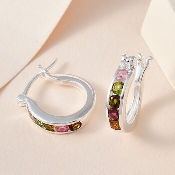 Multi-Turmalin Creolen - 0,86 ct.