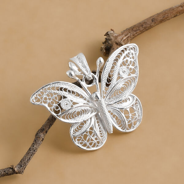 D'Joy Royal Bali- Tarakashi Anh&auml;nger mit Schmetterling Design image number 2