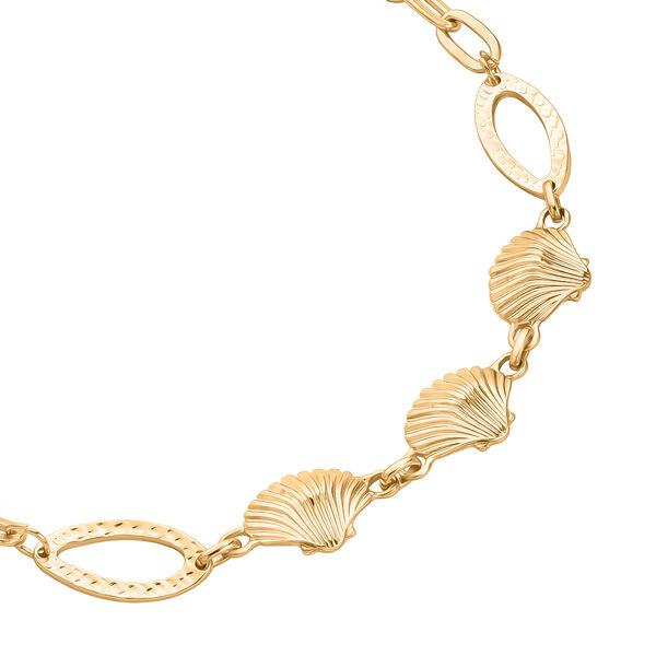 Gelb Halskette ca. 50 cm + 5 cm Extender, ca. 38,50g image number 4