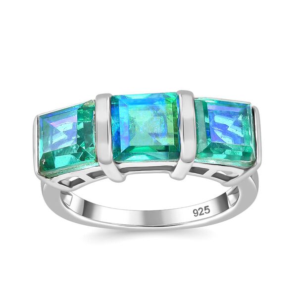 Pfau Quarz Triplett Ring - 4,07 ct. image number 4