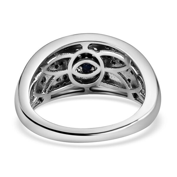 GP Celestial Dream Kollektion - Weißer und schwarzer Diamant  und blauer Saphir-Ring - 0,50 ct. image number 6