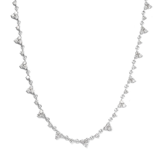 LUXURIANT SI-GH Labor Diamant Halskette, 40,5+5 cm - 3,50 ct. image number 0