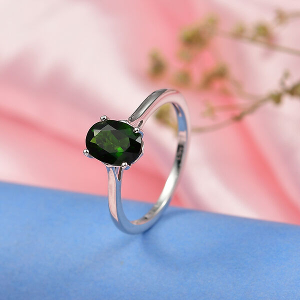 D'Joy nat&uuml;rlicher Chromdiopsid Ring - 1,28 ct. image number 1