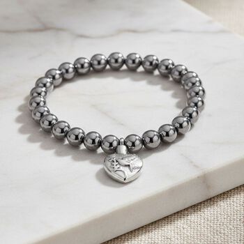 Terahertz Armband ca. Flexibles cm 316L Edelstahl ca. 80.00 ct