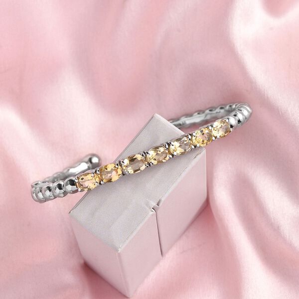 Citrin Armreif, 19 cm - 5,24 ct. image number 2