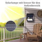 Solarlampe mit Sensor, Schwarz image number 2
