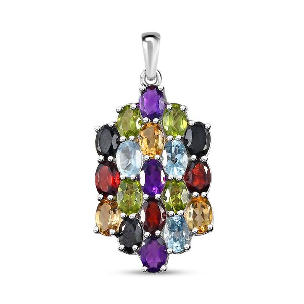 Mehrfarbiger Edelstein-Anh&auml;nger - 8,76 ct.