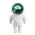 Astronaut Projektions- und Atmosph&auml;renlampe, Warmwei&szlig;, Orange