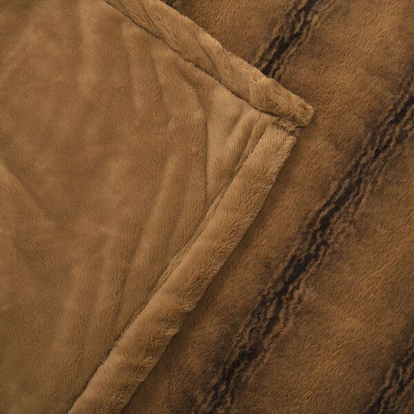 Super Soft Cationic Kuscheldecke, 200x220 cm, Braun image number 8