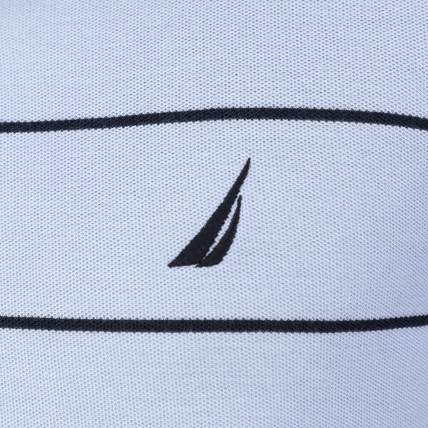 NAUTICA: Poloshirt mit aufgesticktem Logo, Hellblau image number 3