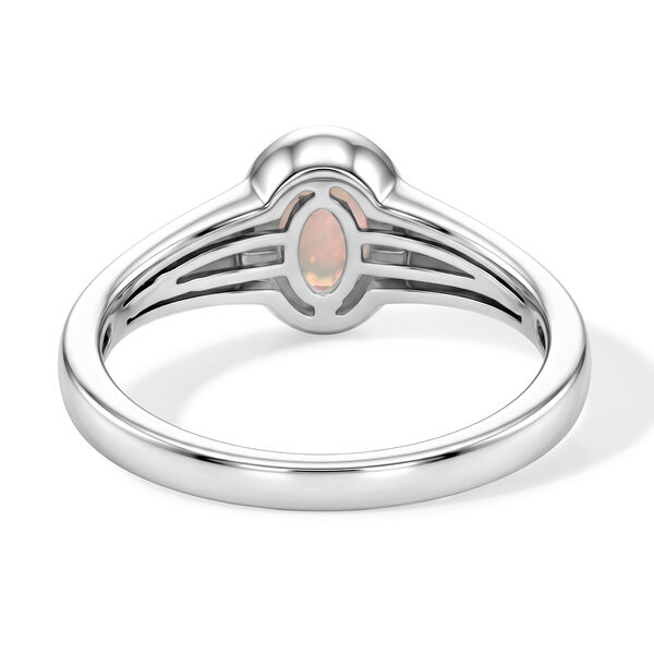 D'Joy AA Nat&uuml;rlicher, &auml;thiopischer Welo Opal Ring 925 Silber Rhodiniert (Gr&ouml;&szlig;e 19.00) ca. 0,55 ct image number 5