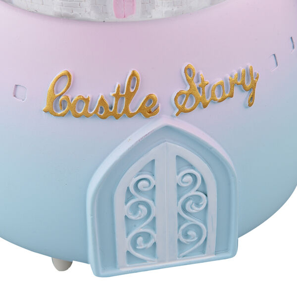 Schneekugel mit Musik, Schloss und Prinzessin, Gr&ouml;&szlig;e: 15x10 cm, Rosa&nbsp; image number 6