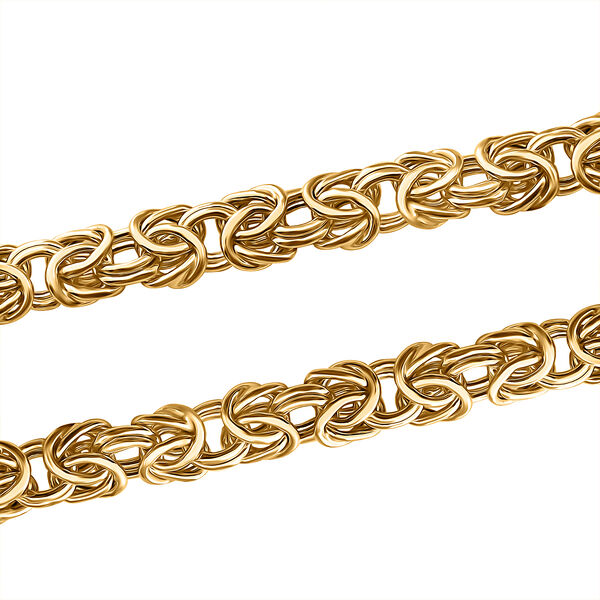 Byzantinische Halskette in 585 Gelbgold, 45cm image number 3