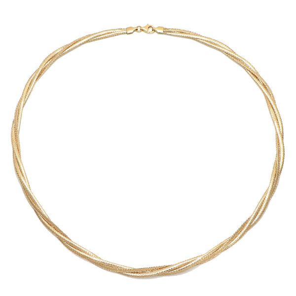 Maestro Kollektion - Italienische Halskette, ca. 45 cm, 375 Gelbgold image number 0