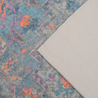 Gewebter Teppich mit Digitaldruck, Blaugrün image number 5