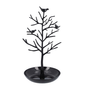 Antiker Vogel Baum Schmuckst&auml;nder, Schwarz