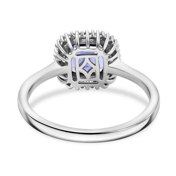 RHAPSODY AAAA Tansanit und VS Diamant Ring in 950 Platin – 2,19 ct. image number 5