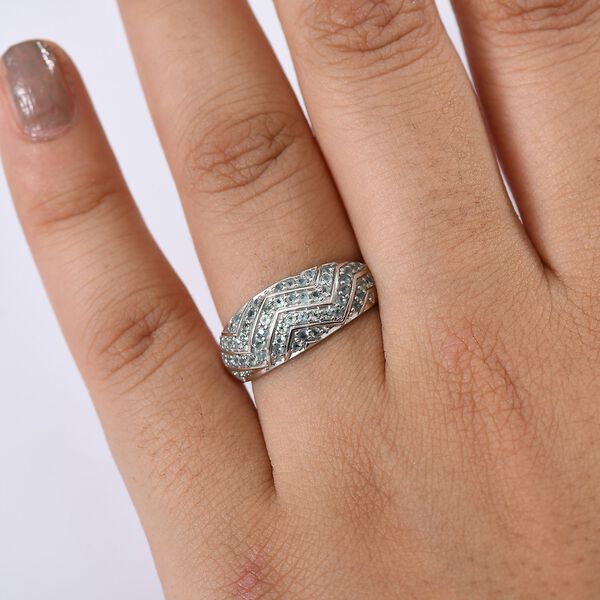 D&rsquo;joy Alexandrit Ring 925 Silber rhodiniert (Gr&ouml;&szlig;e 20.00) ca. 0,69 ct image number 3