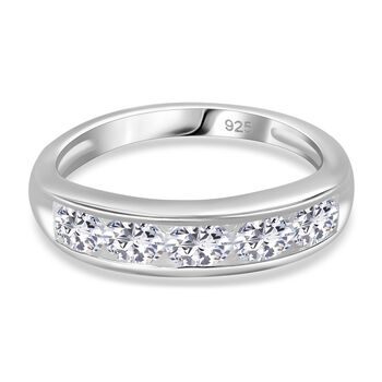 Moissanit Ring - 0,86 ct.