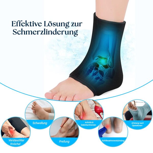 Wärme- und Kältetherapie -Kompressions-Knöchelbandage image number 2