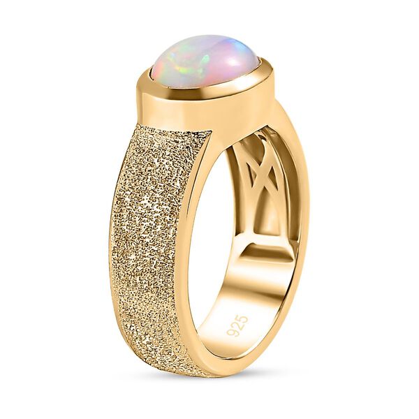 Nat&uuml;rlicher, &auml;thiopischer Welo Opal-Ring - 1,25 ct. image number 4