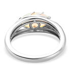 Natürlicher Äthiopischer Opal Ring 925 Silber platiniert  ca. 0,91 ct image number 5